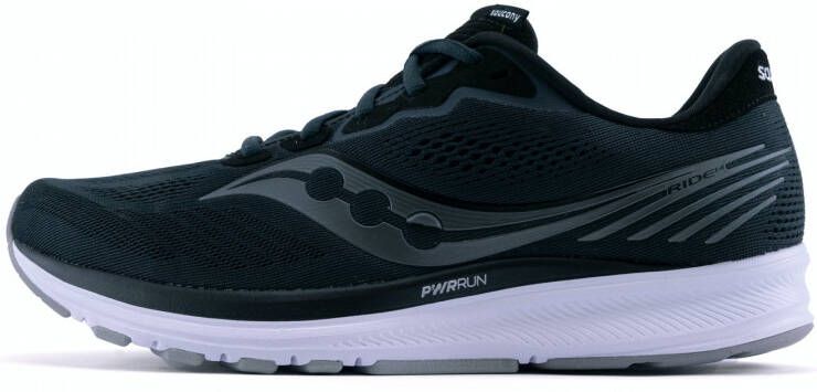 Saucony Ride 14 Sportschoenen Mannen zwart grijs - Foto 2