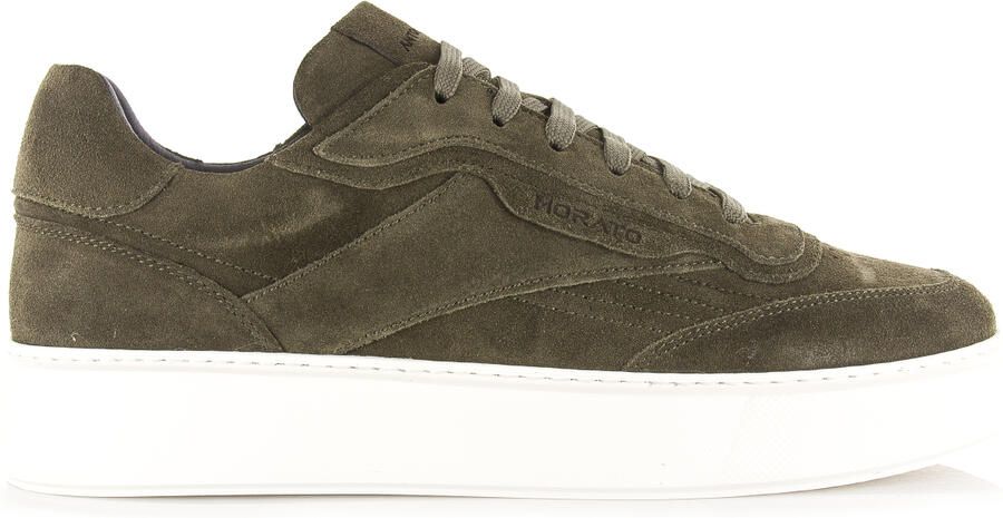 Antony Morato er dark army sneakers Suede - Foto 4