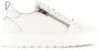 Antony Morato Zipper Animal Sneakers Leren Sneaker Heren Wit - Thumbnail 3