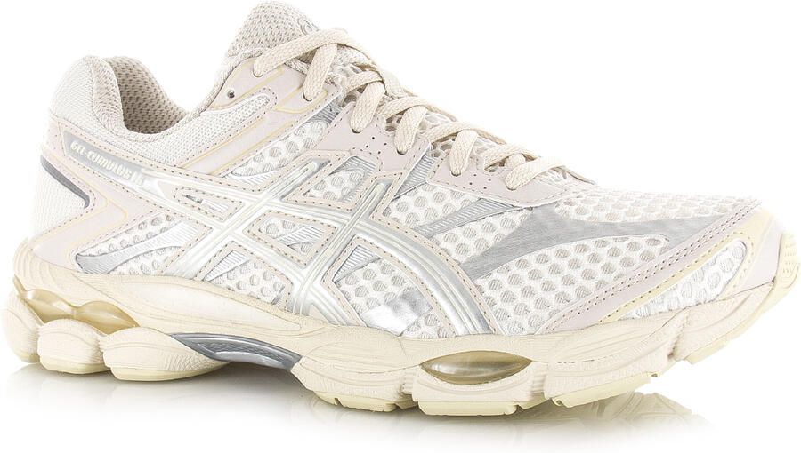 Asics GEL-Cumulus 16 Cream Pure Silver Mesh Unisex - Foto 5
