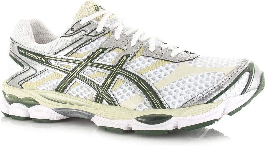 Asics GEL-Cumulus 16 white forest night Mesh Unisex - Foto 4