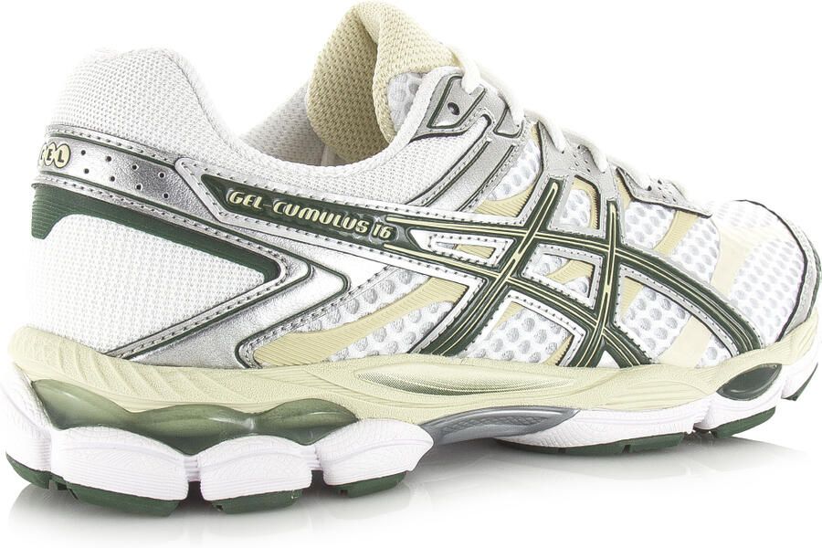 Asics GEL-Cumulus 16 white forest night Mesh Unisex - Foto 4