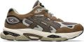 Asics GEL-NYC 2.0 brown storm Mesh Unisex - Bruin