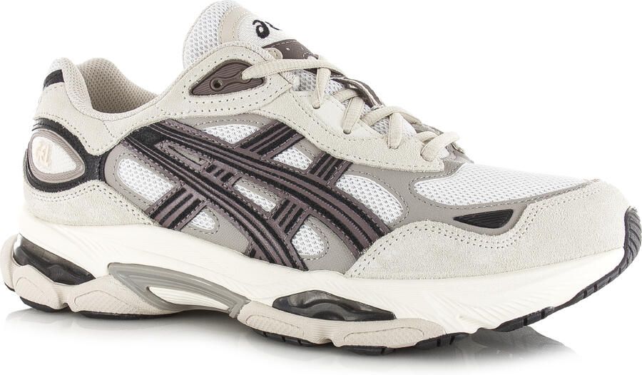 Asics GEL-NYC 2.0 White Oatmeal Suede Unisex - Foto 4