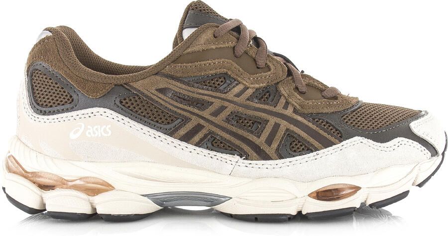ASICS GEL-NYC Brown Storm Sneakers Bruin Lifestyle Sneaker - Foto 3