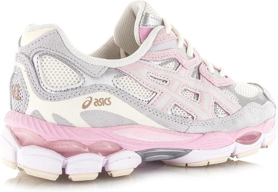 Asics GEL-NYC concrete barely rose Suede Unisex - Foto 4