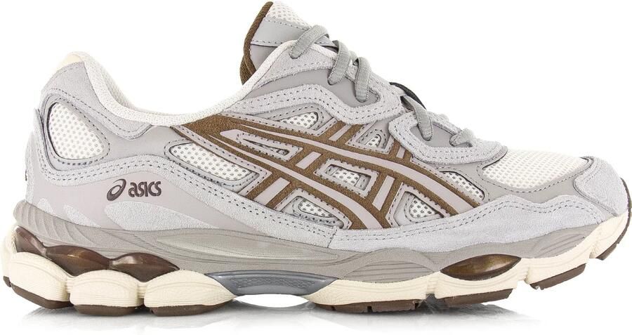 Asics GEL-NYC Cream Ce t Grey Suede Unisex - Foto 2