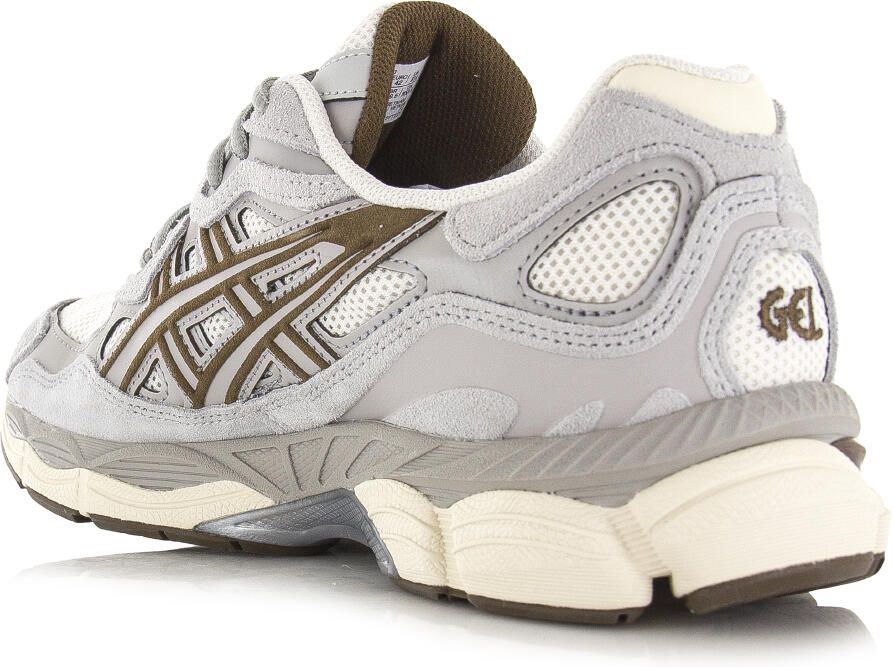 Asics GEL-NYC Cream Ce t Grey Suede Unisex - Foto 3