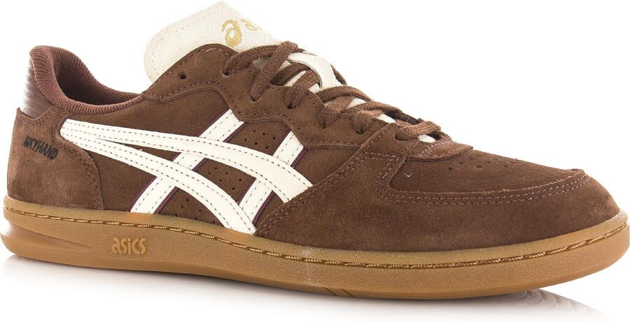Asics Skyhand OG reddish brown oatmeal Suede Unisex - Foto 4