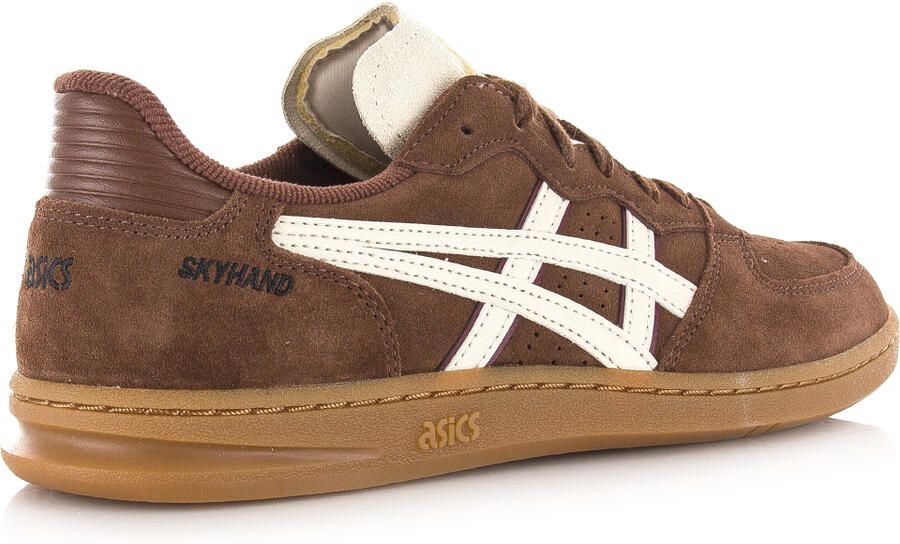 Asics Skyhand OG reddish brown oatmeal Suede Unisex - Foto 3
