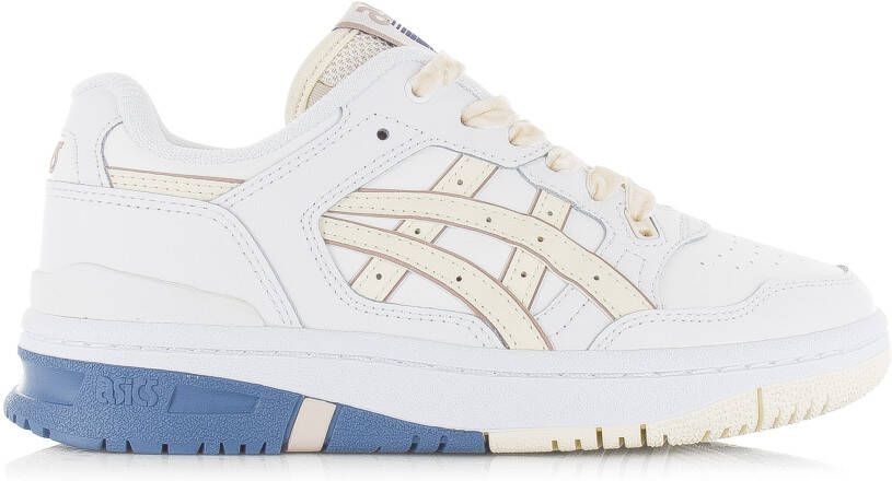 Asics EX89 White Birch Wit Leer Lage sneakers Dames