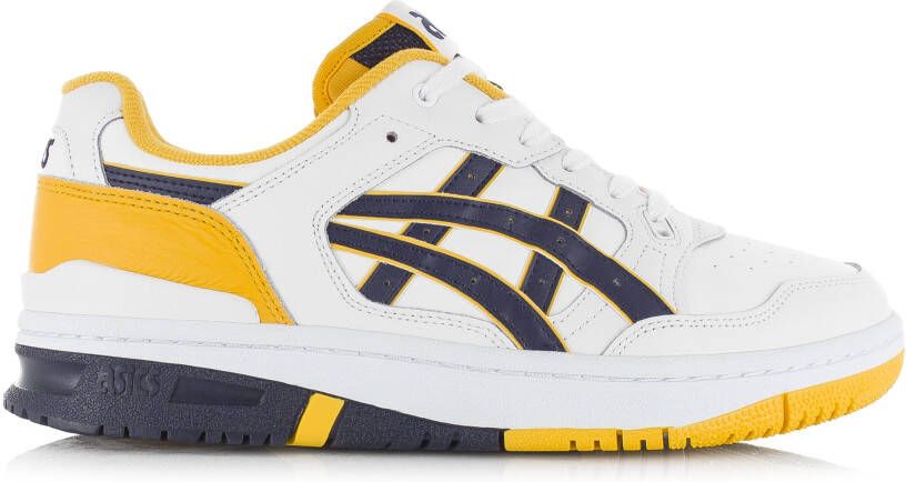 Asics EX89 White Midnight Wit Leer Lage sneakers Unisex
