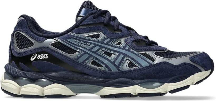 ASICS GEL-NYC Schoenen Blauw Maat: 41.5 Suède Foot Locker