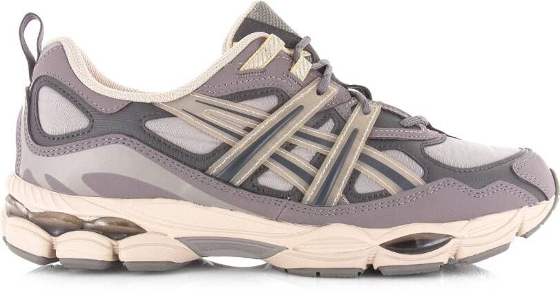 ASICS GEL-NYC Schoenen Grijs Maat: 41.5 Mesh Synthetisch Foot Locker