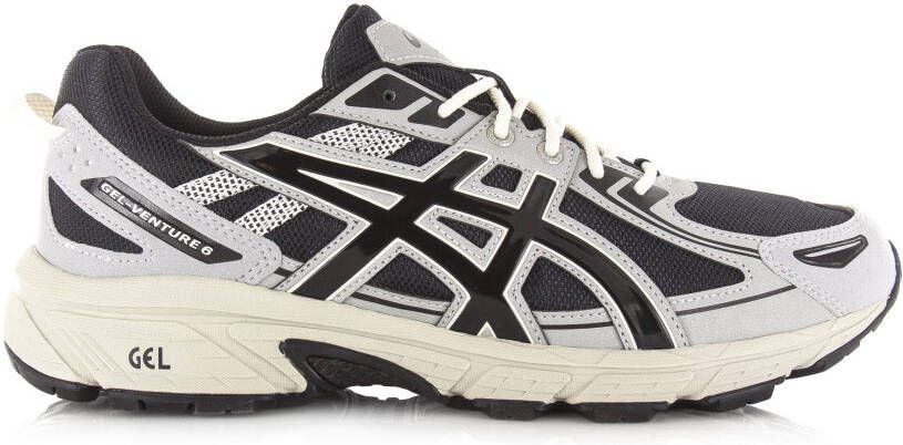 Asics Gel-Venture 6 | Black Black Zwart Synthetisch Lage sneakers Unisex - Foto 3
