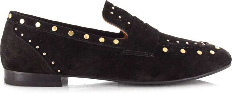 Babouche Avery | dames loafers zwart Suede Dames - Foto 2