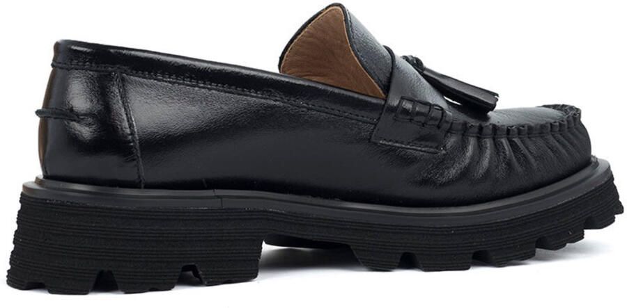 Babouche Bizou loafers black Leer Dames - Foto 2