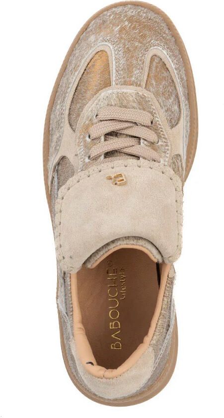 Babouche Ira sneakers gold beige Leer Dames - Foto 4