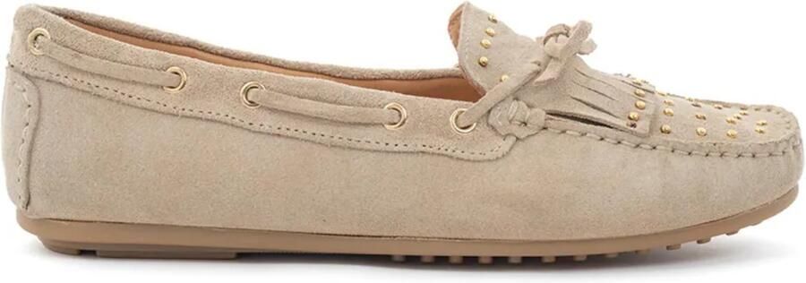 Babouche Ixia beige mocassins Suede Dames