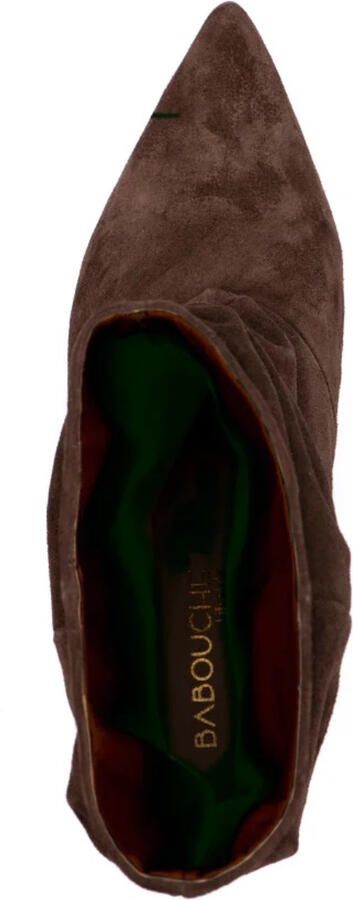 Babouche Jenna enkellaarzen dark brown Suede Dames - Foto 3
