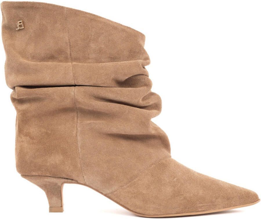 Babouche Jenna noce enkellaarzen Suede Dames