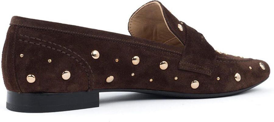 Babouche LOIS loafers dark brown Suede Dames - Foto 4