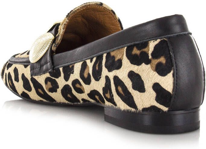 Babouche Lulu panterprint loafers Leer Dames - Foto 2