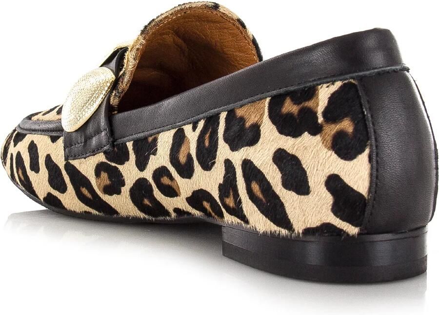 Babouche Lulu panterprint loafers Leer Dames - Foto 2