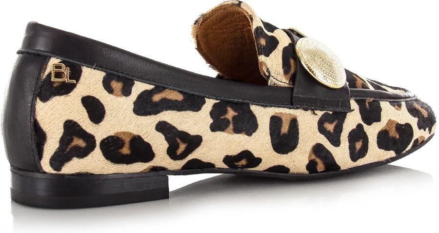 Babouche Lulu panterprint loafers Leer Dames - Foto 3
