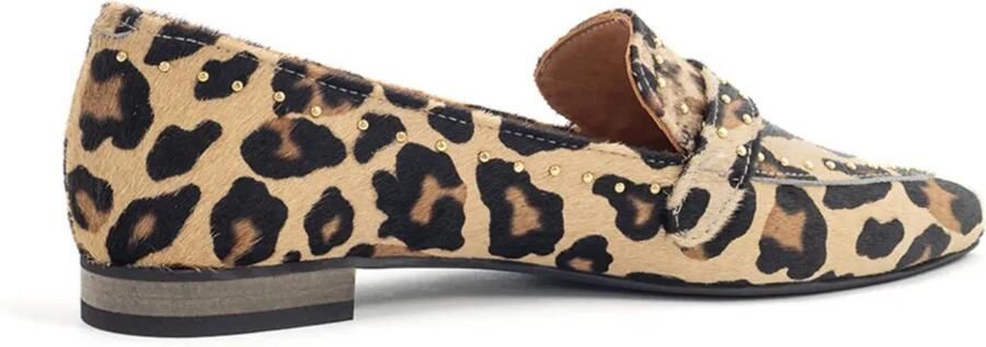 Babouche Luna panterprint loafers Leer Dames - Foto 4