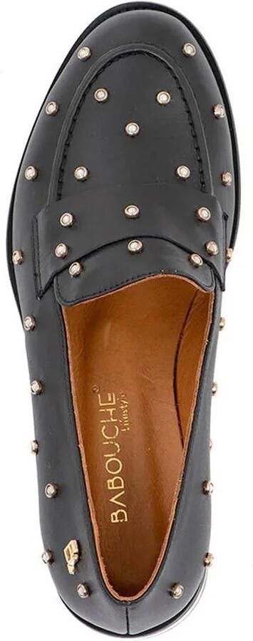 Babouche W-Kassy-1 black Leer Dames - Foto 4