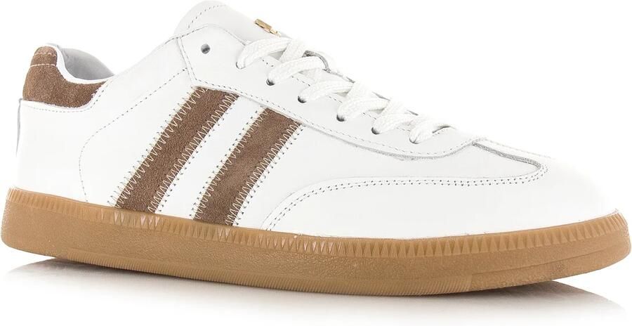 Babouche Yoyo white lever Leer Dames - Foto 2