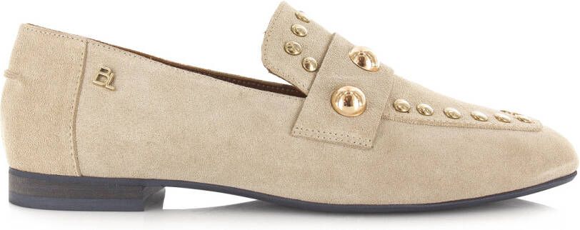 Babouche Kick suède loafers beige Suede Dames
