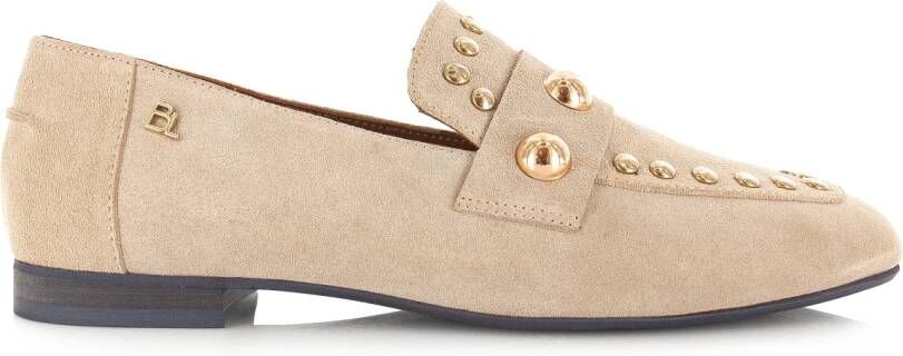 Babouche Kick suède loafers beige Suede Dames