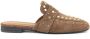 Babouche Nance open muiltjes met studs Suede Dames - Thumbnail 6
