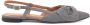 Babouche Sofie slingback sandalen grey Textiel Dames - Thumbnail 2