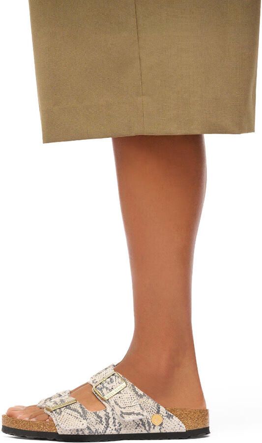 Birkenstock Sandalen Arizona Print LEVE Snake Oyster - Foto 4