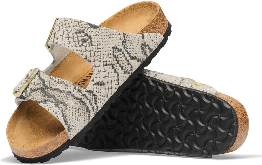 Birkenstock Sandalen Arizona Print LEVE Snake Oyster - Foto 3