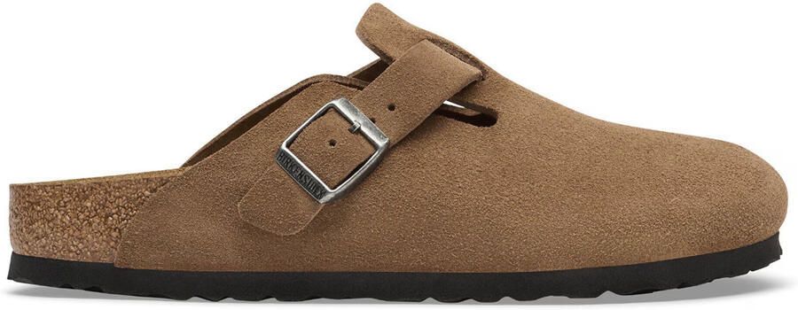 Birkenstock Suede Slippers en Sandalen Bruin Nubuck - Foto 2