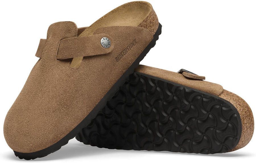 Birkenstock Suede Slippers en Sandalen Bruin Nubuck - Foto 4