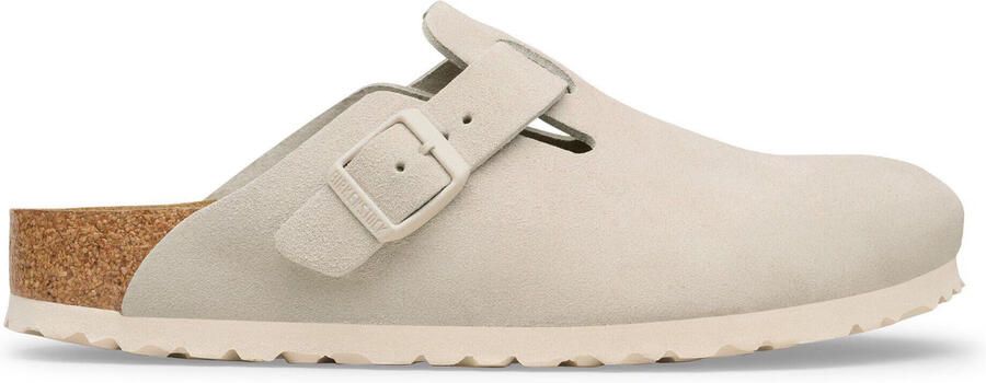 BIRKENSTOCK Boston Suede leather Oyster Suede Unisex - Foto 3