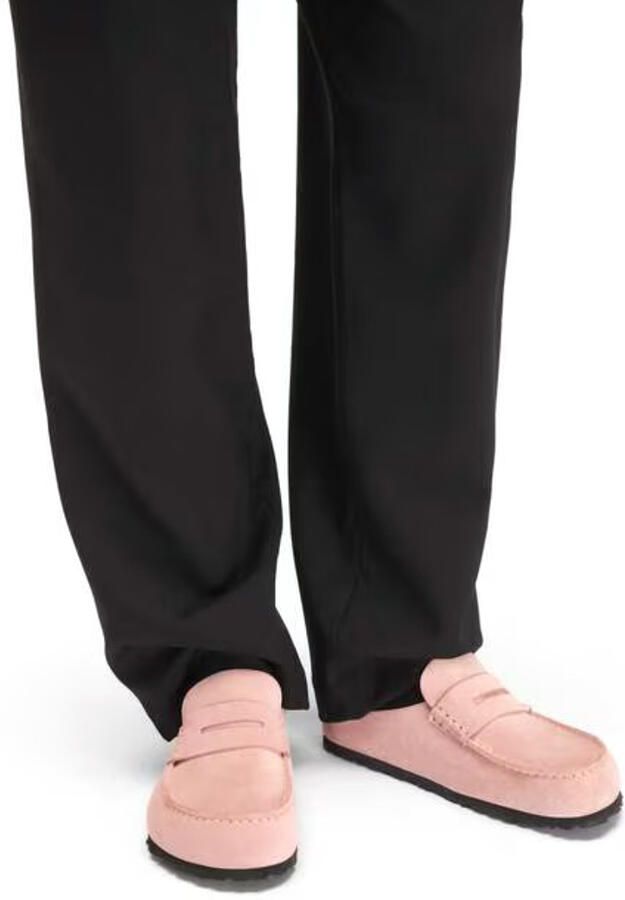 Birkenstock Naples Wrapped Suede Leather Pink Clay - Foto 2