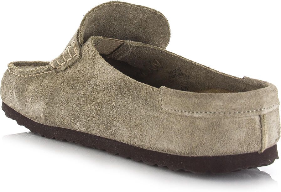 BIRKENSTOCK Instappers Dames Naples Maat: 38 Materiaal: Suède Kleur: Beige - Foto 10