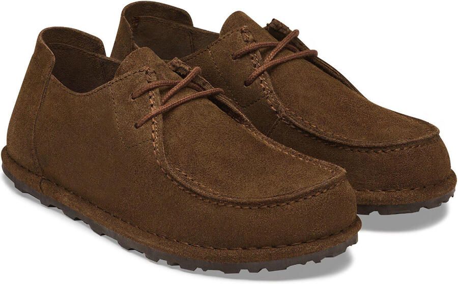 Birkenstock Utti Lace Suede Leather Sneakers bruin - Foto 6