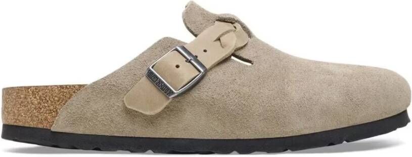 BIRKENSTOCK Boston | braided suede Dames
