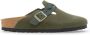 Birkenstock Sandalen Boston Suede Leather Narrow Thyme - Thumbnail 4