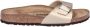 BIRKENSTOCK Slippers Madrid Maat: 35 Materiaal: Leatherlook Kleur: Goud - Thumbnail 7
