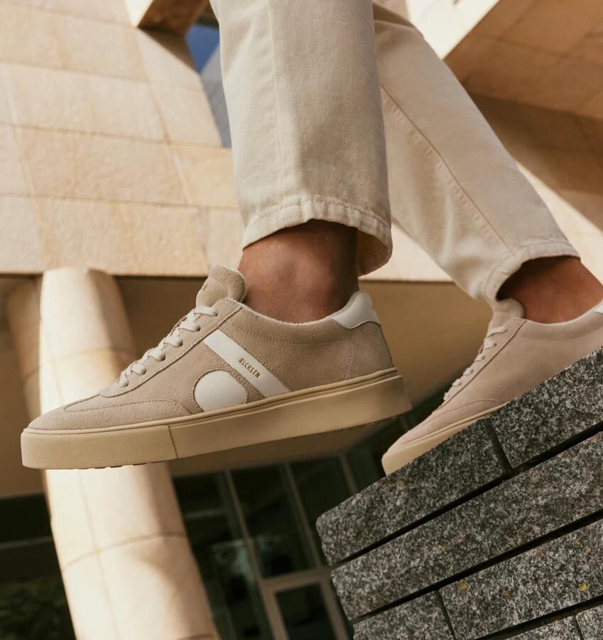 Blackstone QUARTZ AUDEN EG555 Papyrus Sneaker (low) Heren Beige - Foto 4