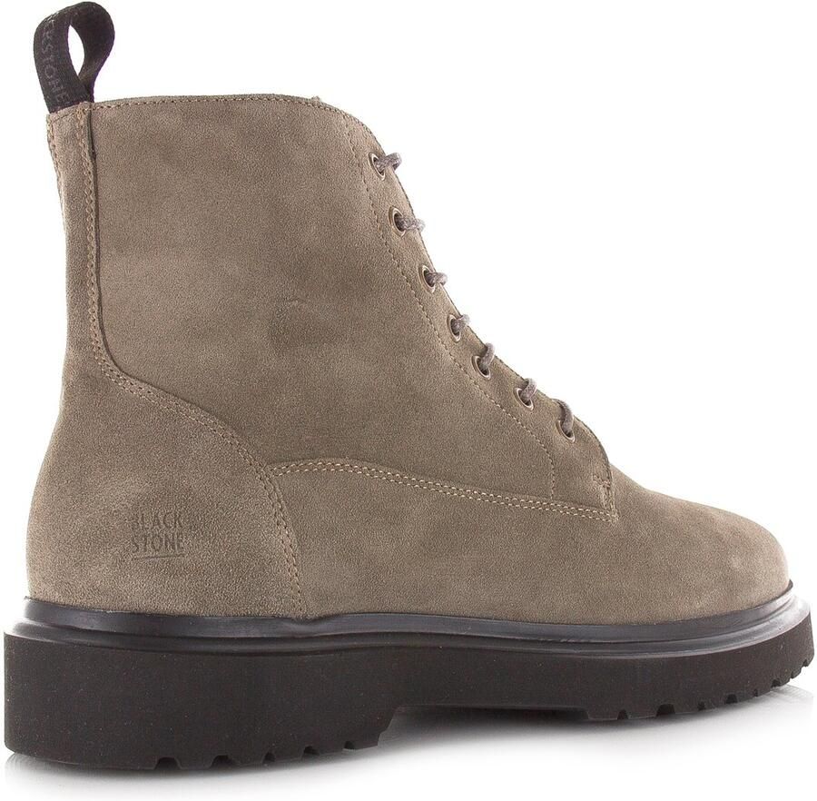 BLACKSTONE YG32 Brody veterboot met rits Beige Suede Veterboots Heren - Foto 3