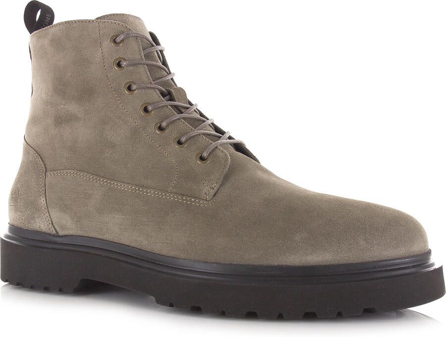 BLACKSTONE YG32 Brody veterboot met rits Beige Suede Veterboots Heren - Foto 2